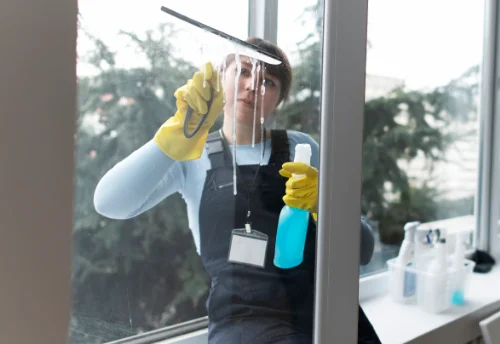Nettoyage de vitres intérieures et extérieures à Pelouse